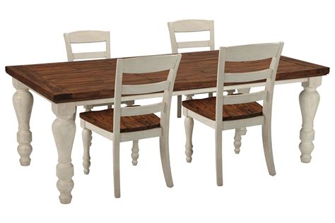 Cash Back Ashley Farm Table With Bench